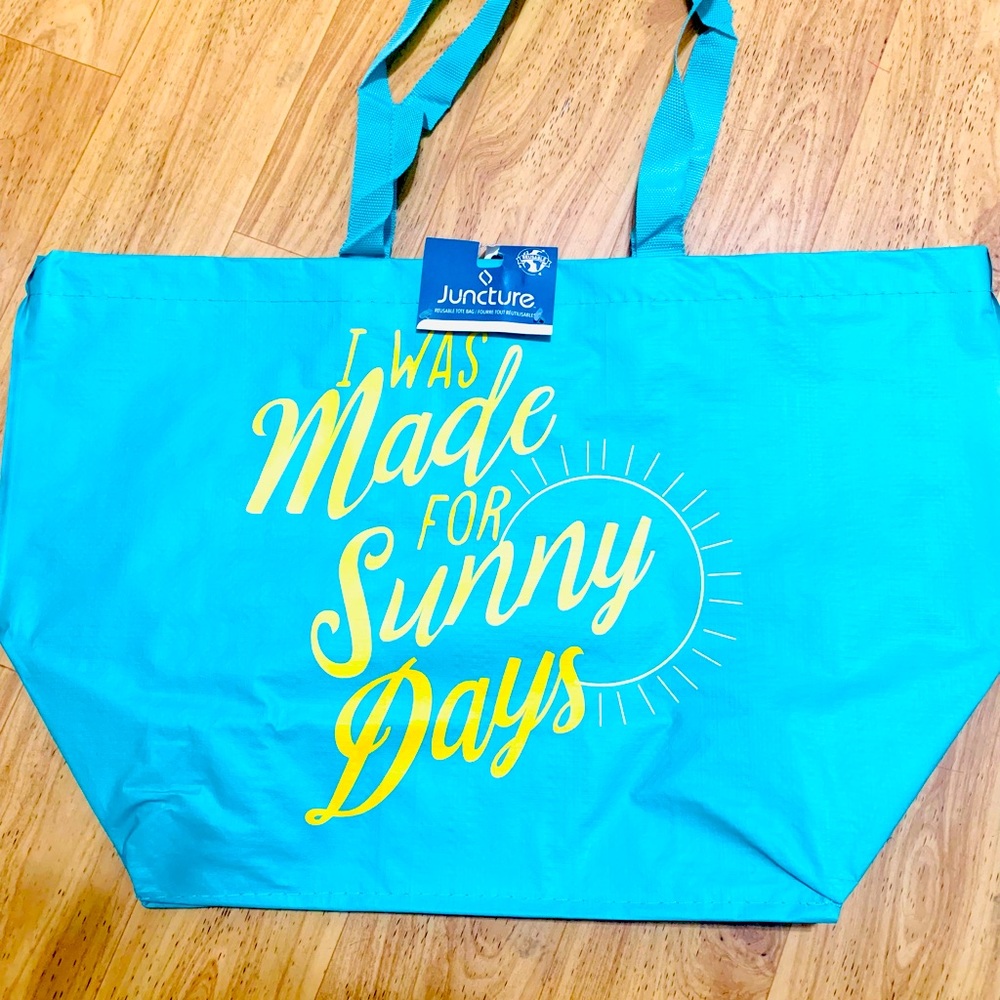 Juncture,
“I WAS MADE FOR SUNNY DAYS” Bag